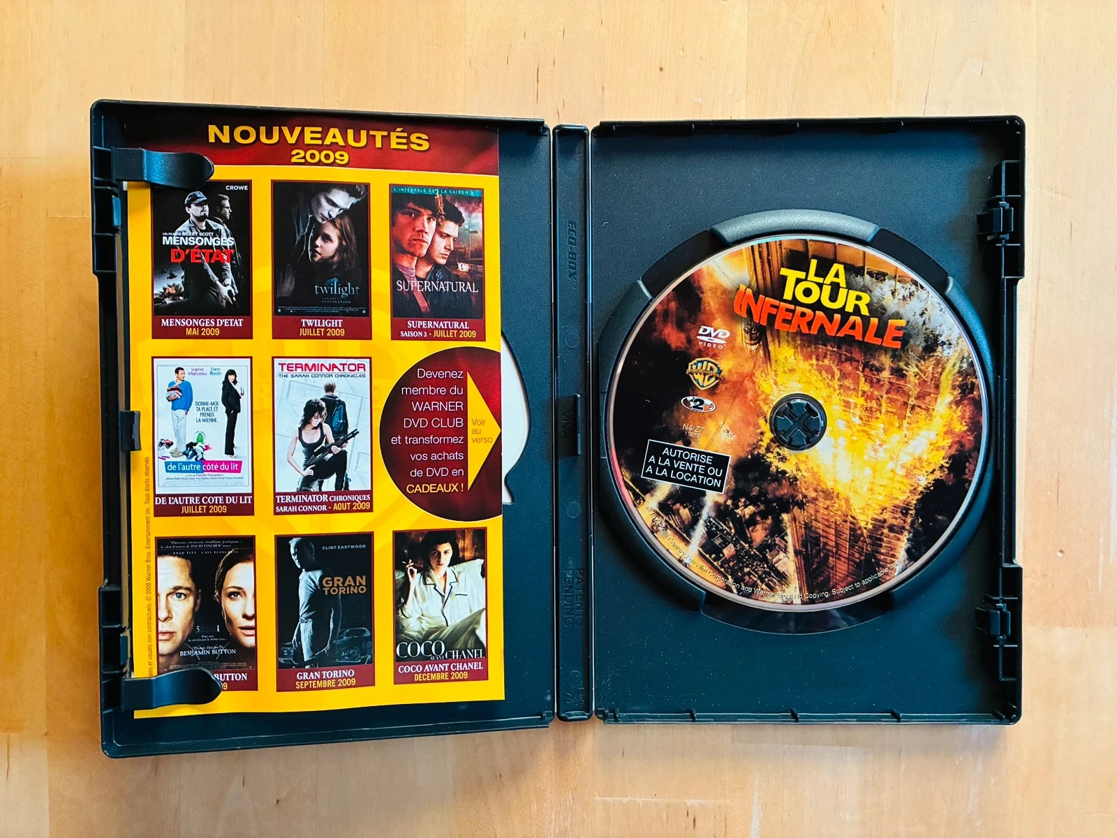 DVD A Torre Infernal Steve McQueen Paul Newman. – photo 2